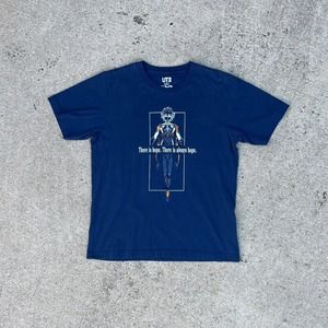 UNIQLO UT Blue Evangelion T-shirt | Size M
